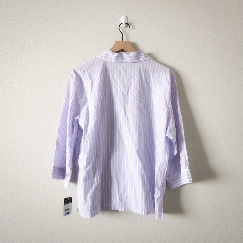 Lauren Ralph Lauren Classic Woven Pajama Set - Picture 5 of 12
